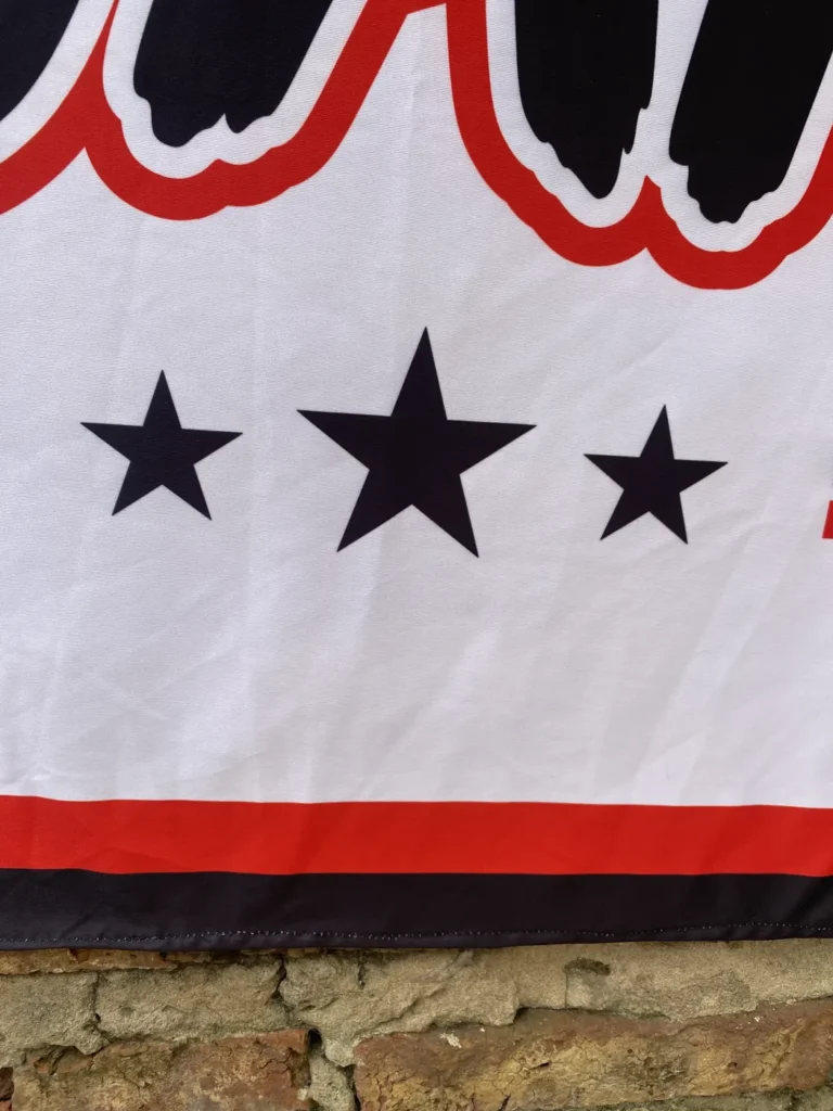 Trapo de river detalle estrellas